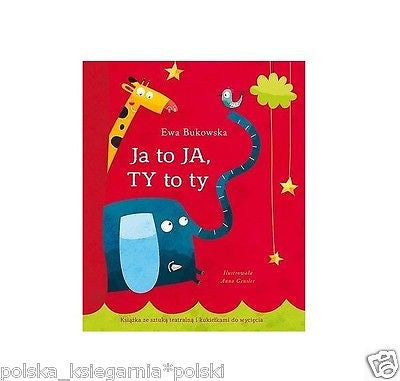 JA TO JA TY TO TY Ewa Bukowska polskie ksiazki POLISH BOOK wysylka 24h *JBook