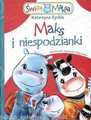 MAKS I NIESPODZIANKI SWIAT MAKSA Katarzyna Zychla *24H! bajki POLISH BOOK *JBOOK