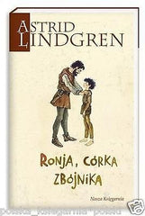 Polish book  RONJA CORKA ZBOJNIKA  Astrid Lindgren polska ksiazka 24h!  *JBook