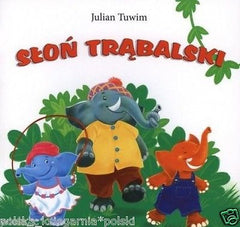 SLON TRABALSKI Julian Tuwim po polsku wierszyki ksiazka dla dzieci POLISH BOOK
