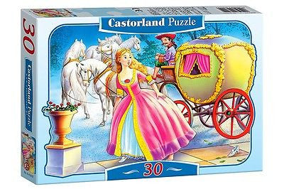 Puzzle 30 CINDERELLA jigsaw KOPCIUSZEK NEW CASTORLAND wys. 24h! *JBook