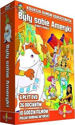 BYLY SOBIE AMERYKI Albert Barille 6 plyt DVD 26 odc10h dla dzieci dubbing *JBook