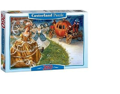 Puzzle 260 CINDERELLA jigsaw KOPCIUSZEK CASTORLAND *JBook