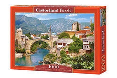 Puzzle 1000 MOSTAR BOSNIA AND HERZEGOVINA jigsaw CASTORLAND *JBook