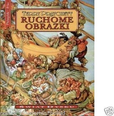 Polish Book RUCHOME OBRAZKI Terry Pratchett  fantasy wysylka 24h *JBook