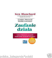 ZAUFANIE DZIALA! Ken Blanchard wysylka 24h! polskie ksiazki *JBook