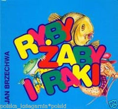 Jan Brzechwa RYBY ZABY I RAKI wiersze bajki zabawa polska ksiegarnia *T *JBOOK