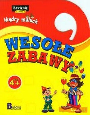Polish Book WESOLE ZABAWY MADRY MALUCH wys. 24h polska ksiazka  *JBook