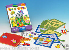 KOT W WORKU GRA PLANSZOWA age wiek 3-8 lat super prezent! wys 24h! GRANNA *JBook