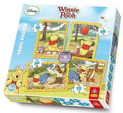 Puzzle TREFL KUBUS PUCHATEK WINNE POOH 4 in 1 NEW age 4+ disp 24h!  *JBook