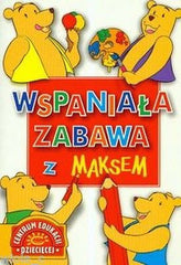 Wspaniala zabawa z maksem - lamiglowki polska ksiegarnia zagadki *JBOOK