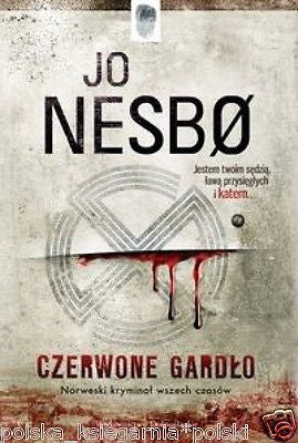 Jo Nesbo CZERWONE GARDLO kryminal PO POLSKU polska ksiazka POLISH BOOK *JBook