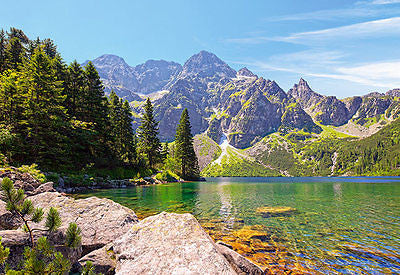 Puzzle 1000 MORSKIE OKO jigsaw LAKE TATRAS  CASTORLAND *JBook