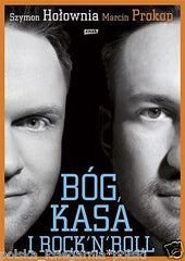 Szymon Holownia Marcin Prokop BOG KASA I ROCK'N'ROLL media polish book *JBooks