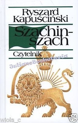 SZACHINSZACH Ryszard Kapuscinski TW. reportaz ksiazki polskie POLISH *JBook