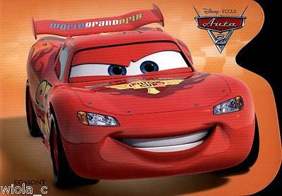 AUTA 2 ZYGZAK MCQUEEN kartonowa bajka po polsku POLISH ksiazka NOWA