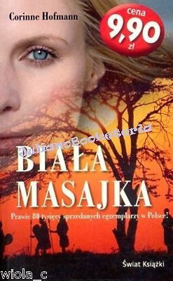 BIALA MASAJKA CORINNE HOFMANN kieszonkowa POLISH BOOK polska ksiazka *T *JBook