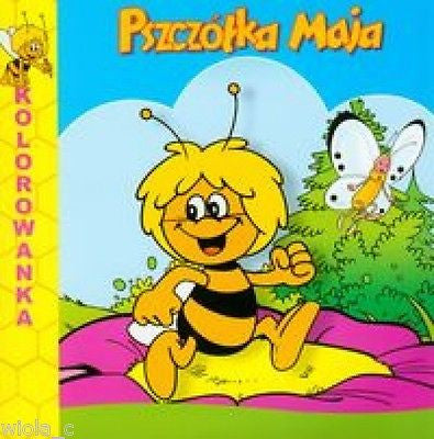 PSZCZOLKA MAJA kolorowanka malowanki malowanka polska ksiegarnia *JBOOK