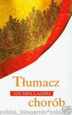 Jhumpa Lahiri TLUMACZ CHOROB nagroda Pulitzera polska ksiazka *JBooks