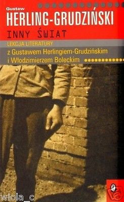 INNY SWIAT Gustaw Herling Grudzinski polskie ksiazki polska ksiegarnia  *JBook