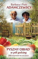 PYSZNY OBIAD W POL GODZINY Barbara i Piotr Adamczewscy polska ksiegarnia *JBooks