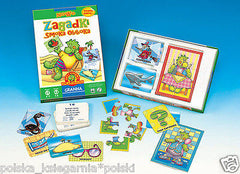 NOWE ZAGADKI SMOKA OBIBOKA GRA PLANSZOWA wiek age 4-7 lat wys 24h GRANNA *JBook