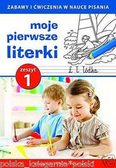 MOJE PIERWSZE LITERKI CZ.1 dla dzieci POLISH BOOK *JBook